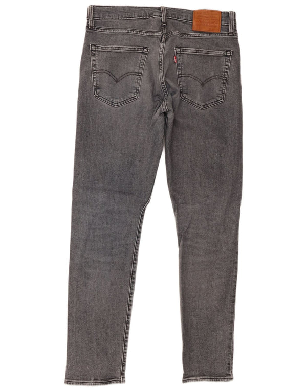Мужские зауженные зауженные джинсы Levi's 512 W33 L32 Серые хлопковые