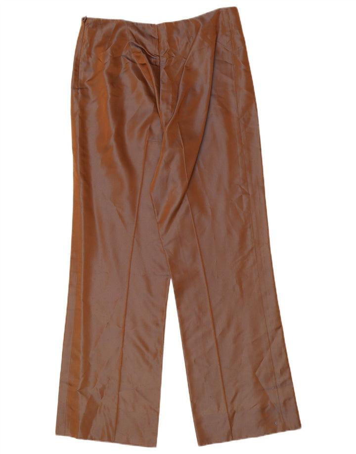 LA PERLA Женские прямые повседневные брюки Marvel IT 44 Medium W28 L28 Коричневые