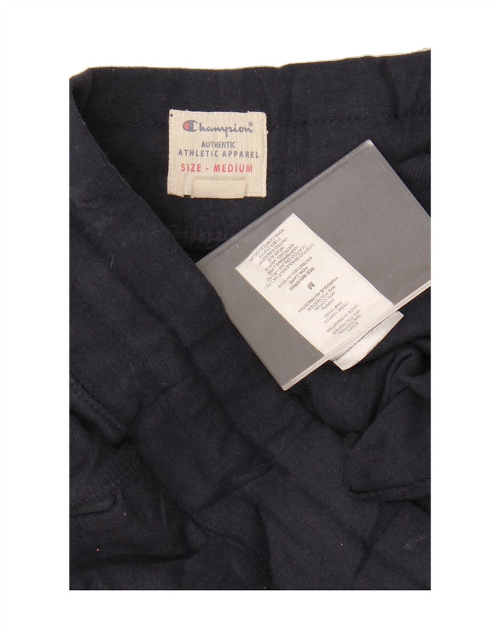 CHAMPION Mens Tracksuit Trousers Joggers Medium  Navy Blue Cotton Vintage Champion and Second-Hand Champion from Messina Hembry 