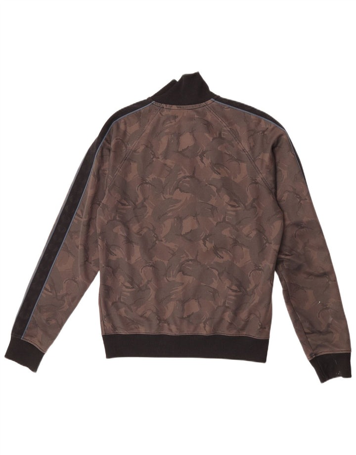 Мужской спортивный костюм Fred Perry, верхняя куртка, маленький коричневый камуфляжный полиэстер