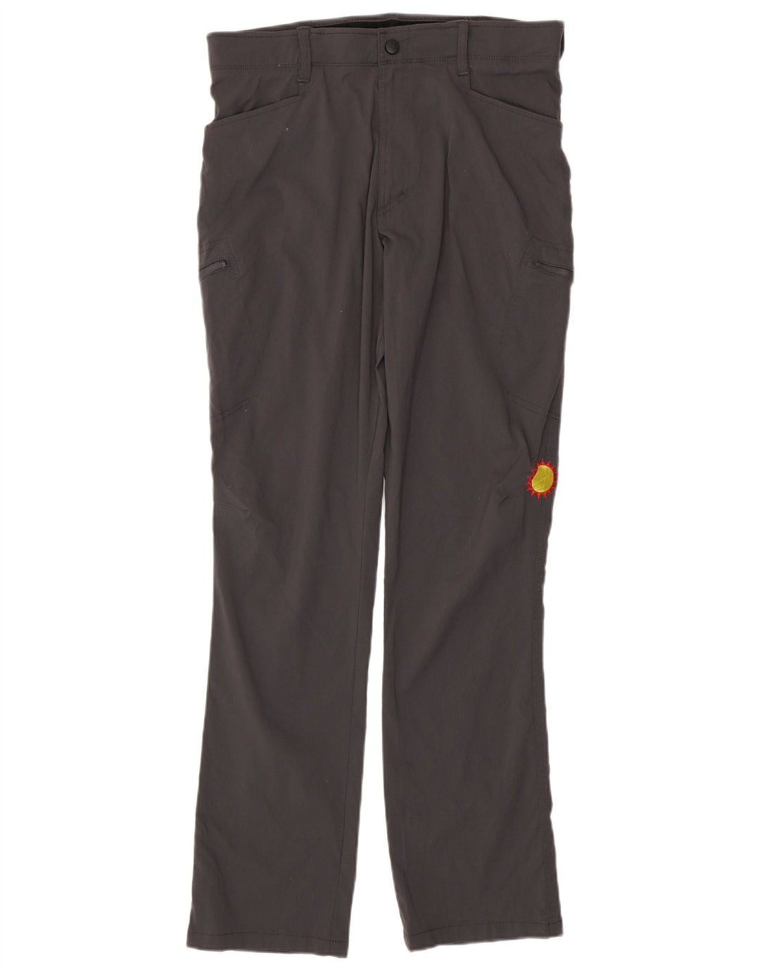 Мужские прямые брюки-карго WRANGLER W34 L34, серый нейлон