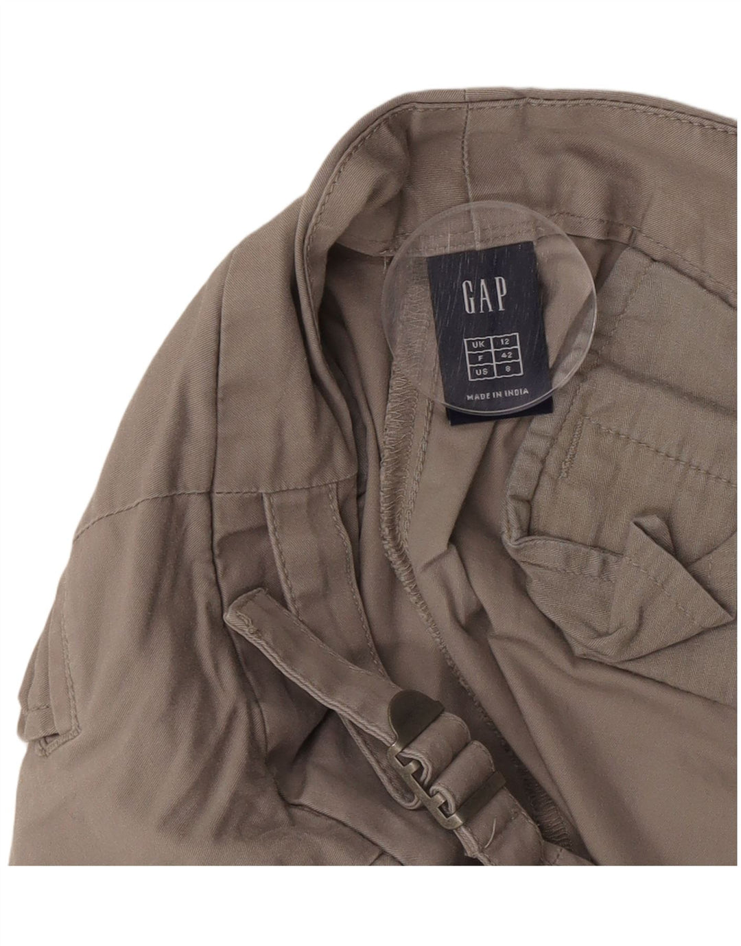 Женские шорты чинос Gap UK 12 Medium W32 Серые хлопковые