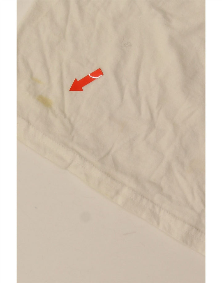 HURLEY Мужской жилет с рисунком XL, белый хлопок