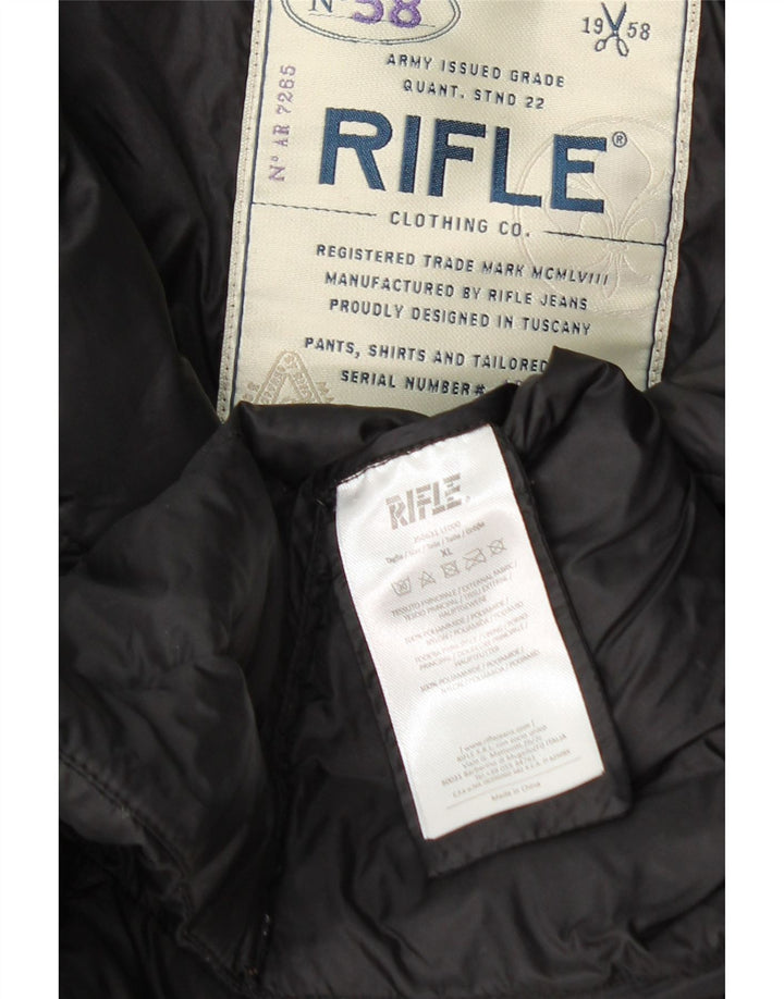Женская стеганая куртка Rifle UK 18 XL, черный полиамид