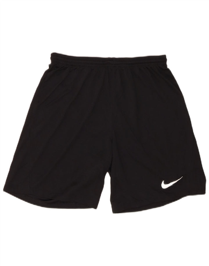 Мужские спортивные шорты Nike Dri Fit Slim, большие черные из полиэстера