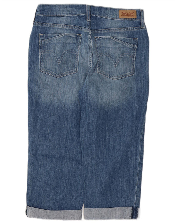 Женские джинсы-капри LEVI'S US 4, маленькие W27 L18, синие, хлопок