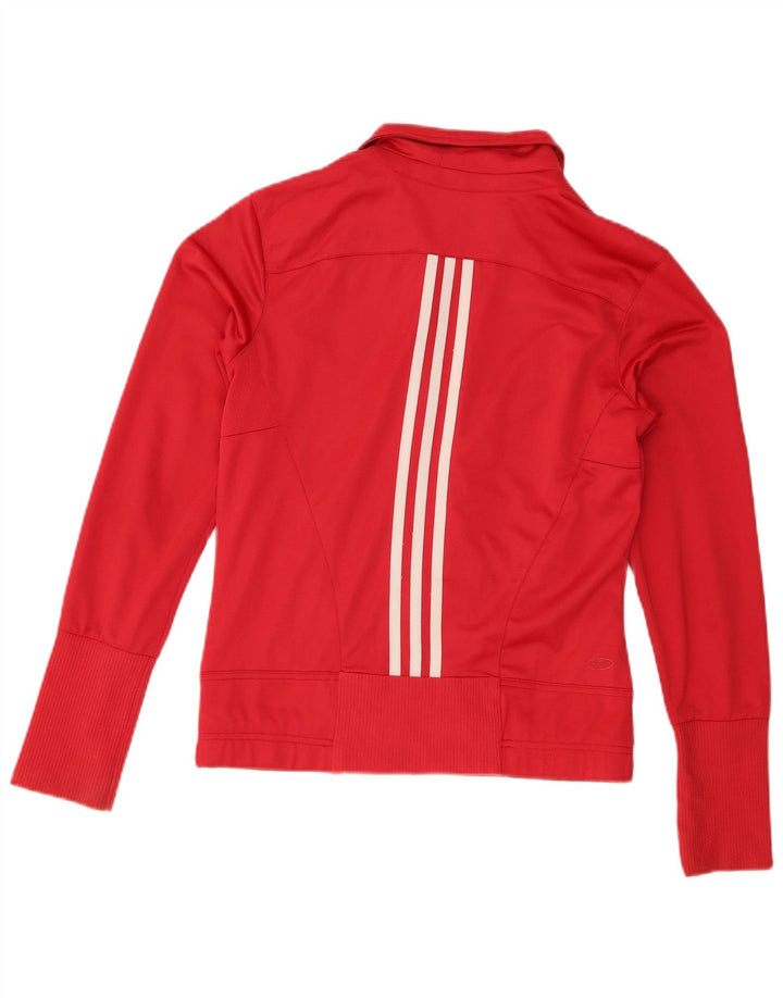 Женская спортивная куртка Adidas Clima 365 UK 12, средний красный полиэстер