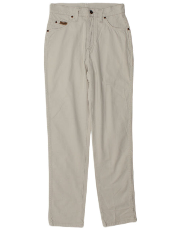 Женские зауженные джинсы Wrangler Paula W28 L30, белый хлопок