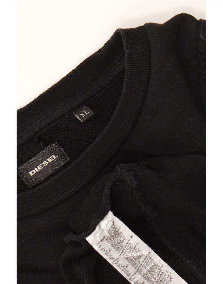 Мужской свитшот Diesel Jumper XL, черный хлопок