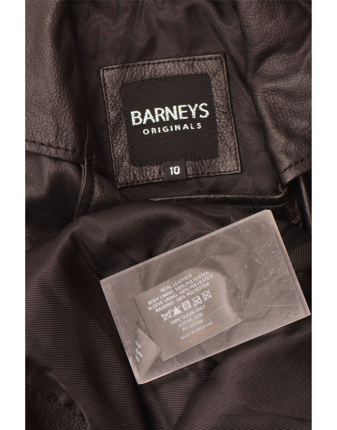 Женская кожаная байкерская куртка BARNEYS US 10, большая черная кожа