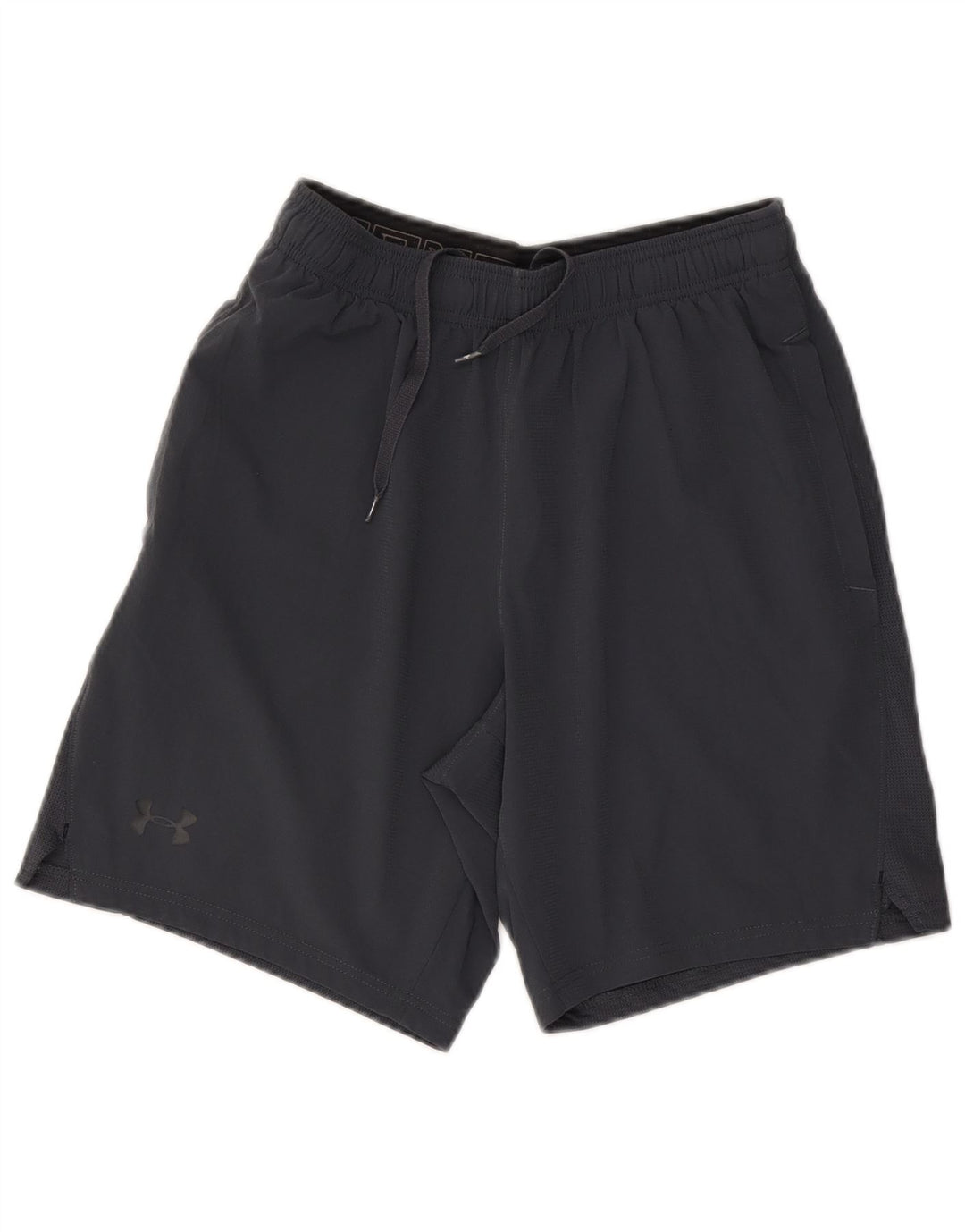 Мужские спортивные шорты Under Armour Heat Gear из полиэстера среднего серого цвета