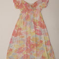 O'NEILL Womens A-Line Dress UK 14 Large Multicoloured Tie Dye Viscose Vintage O'Neill and Second-Hand O'Neill from Messina Hembry 