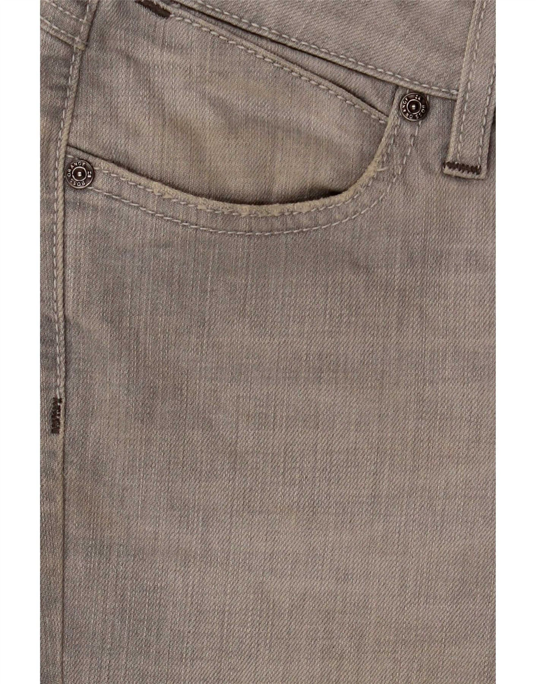 Женские узкие джинсы Hugo Boss W28 L32 Серые хлопковые