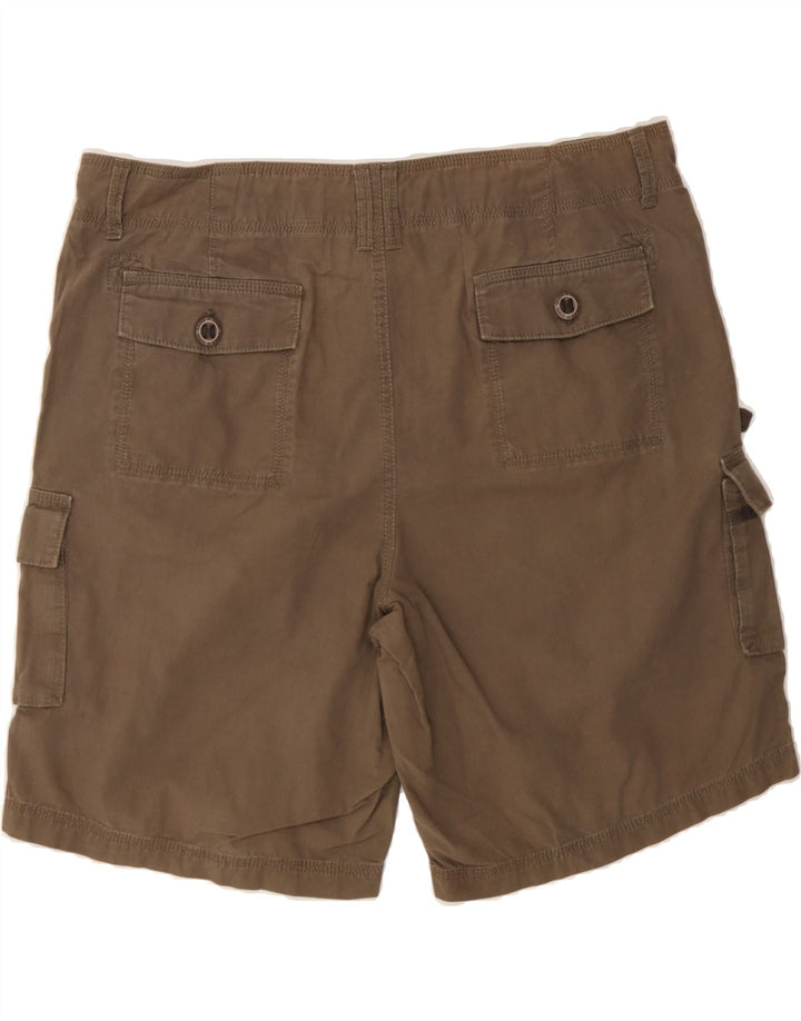 EDDIE BAUER Womens Cargo Shorts US 18 2XL W38 Grey Cotton Vintage Eddie Bauer and Second-Hand Eddie Bauer from Messina Hembry 