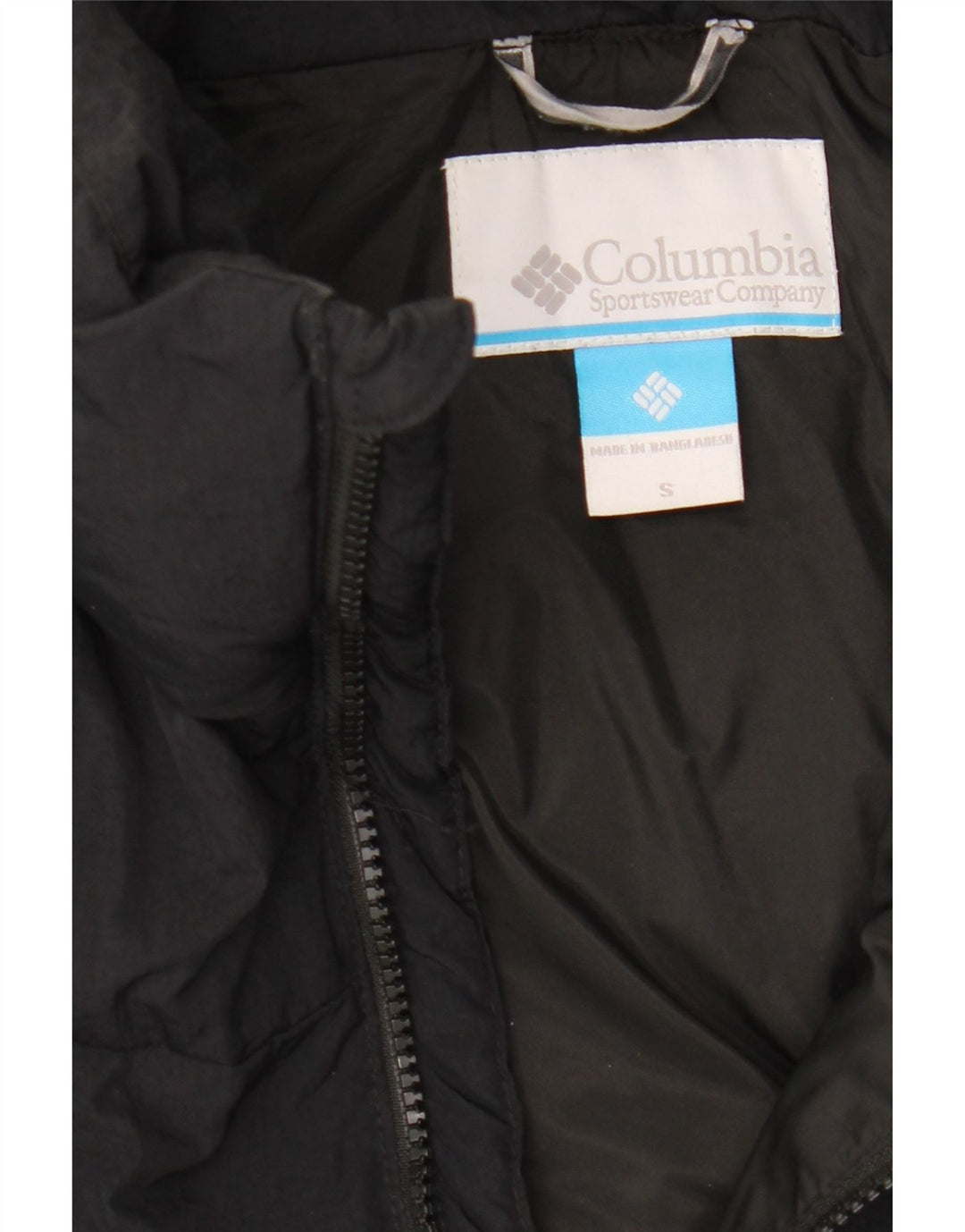 Мужская стеганая куртка Columbia UK 36, маленькая, черный нейлон