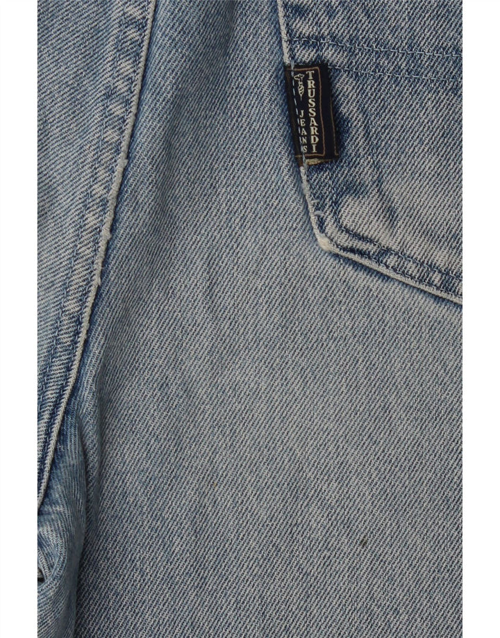 Мужские прямые джинсы Trussardi W34 L29, синий хлопок