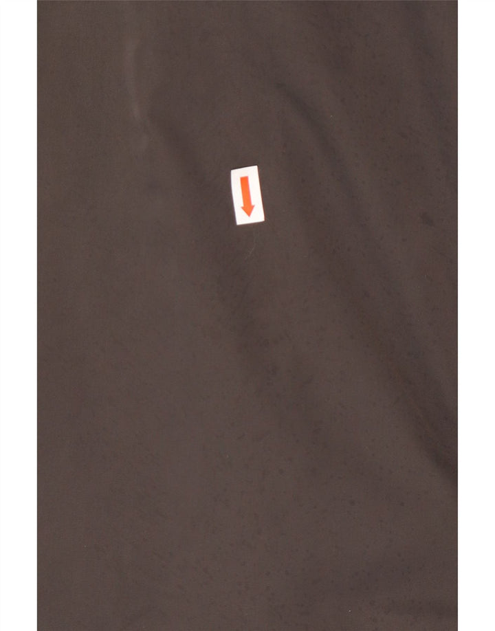 Мужская ветровка Zara UK 40, большая черная полиэстер