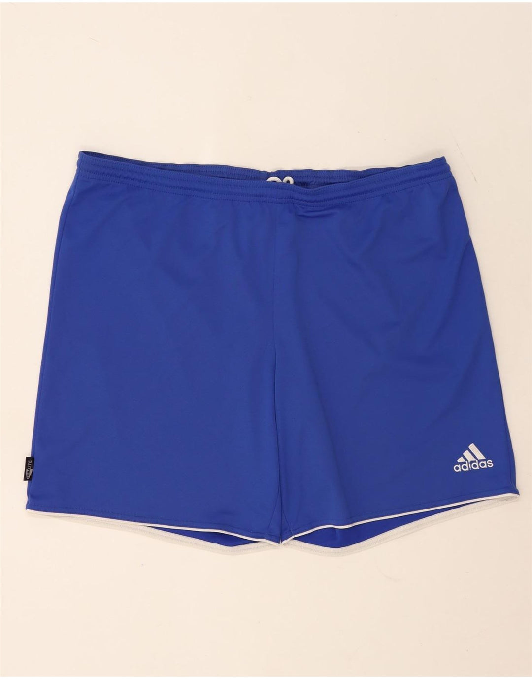 Мужские спортивные шорты Adidas Climalite XL синие из полиэстера