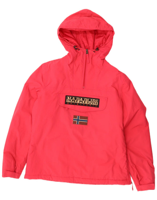 Женский анорак с капюшоном Napapijri UK 44 2XL, красный полиамид