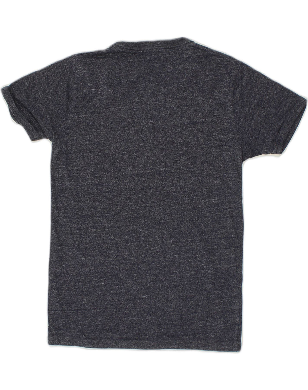 JACK & JONES Mens Graphic T-Shirt Top Small Navy Blue Flecked Cotton | Vintage Jack & Jones | Thrift | Second-Hand Jack & Jones | Used Clothing | Messina Hembry 