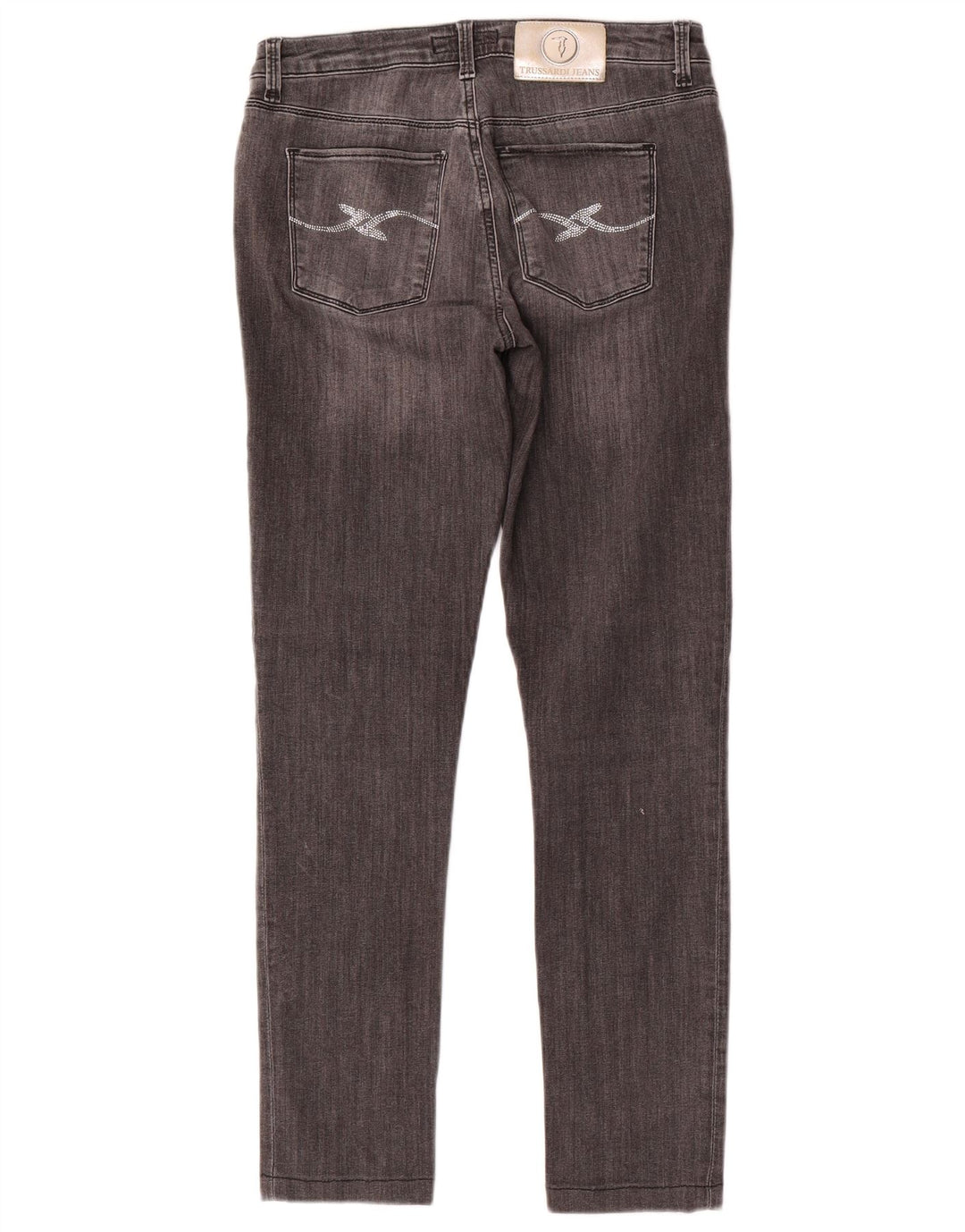 Женские узкие джинсы Trussardi W28 L28 Серые