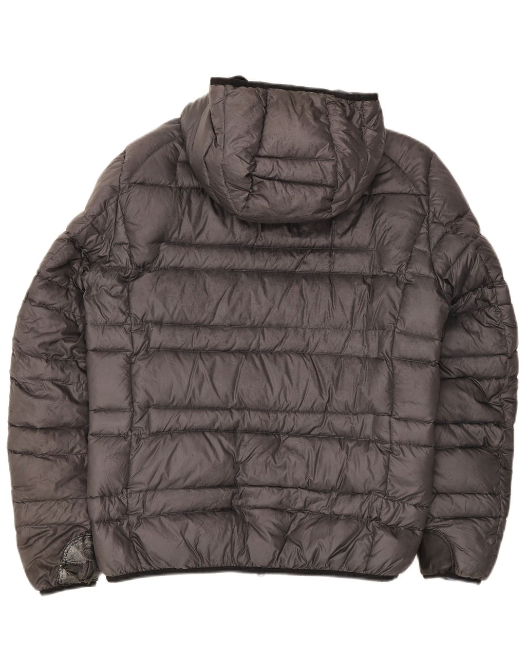 Мужская утепленная куртка с капюшоном Blauer UK 40, большая, серая, полиамид