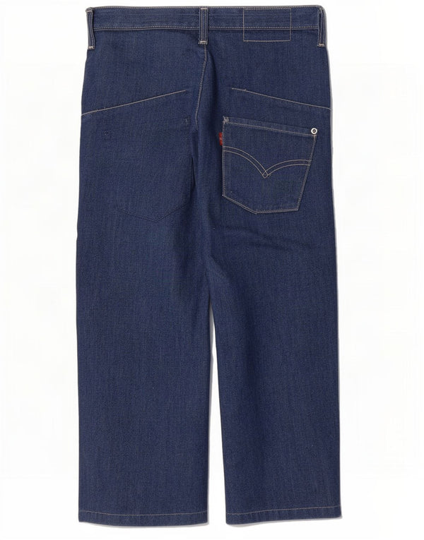 Женские джинсы-капри Levi's W32 L21 синие