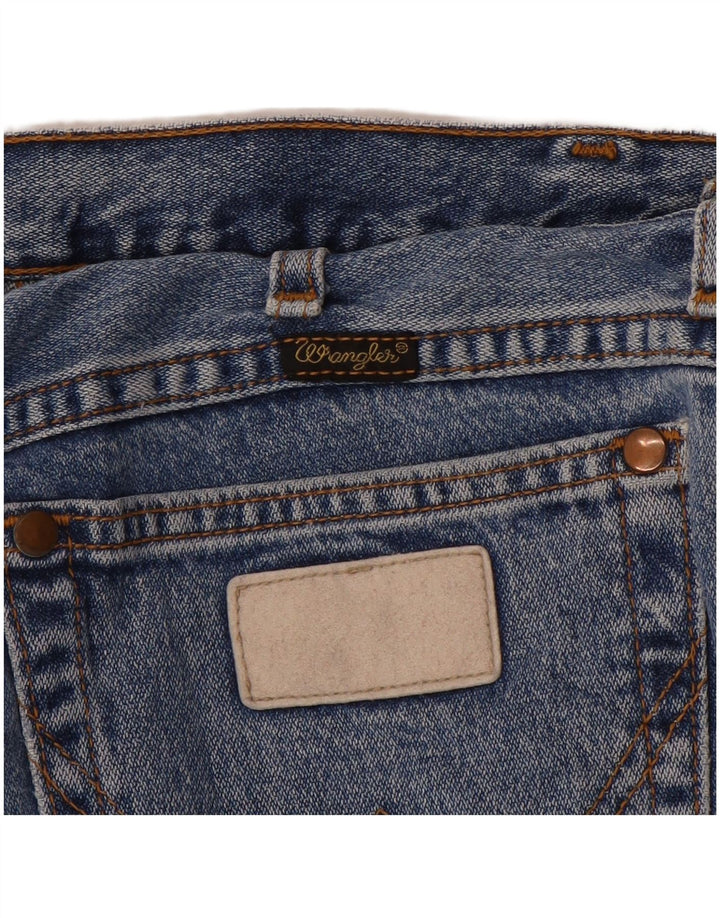 Джинсы мужские прямые Wrangler W32 L32 синие