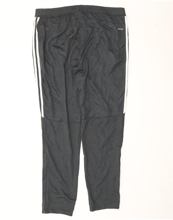 ADIDAS Womens Climacool Tracksuit Trousers UK 20/22 XL  Grey Polyester