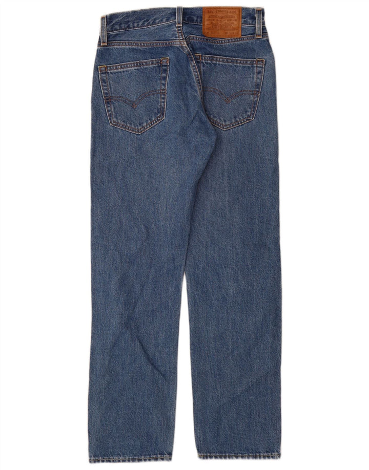 Женские прямые джинсы Levi's 551 W26 L30 синие, хлопок