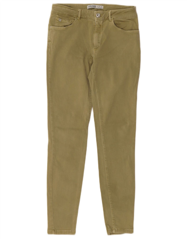 Женские джинсы скинни ZARA EU 40 Medium W30 L27 Хаки