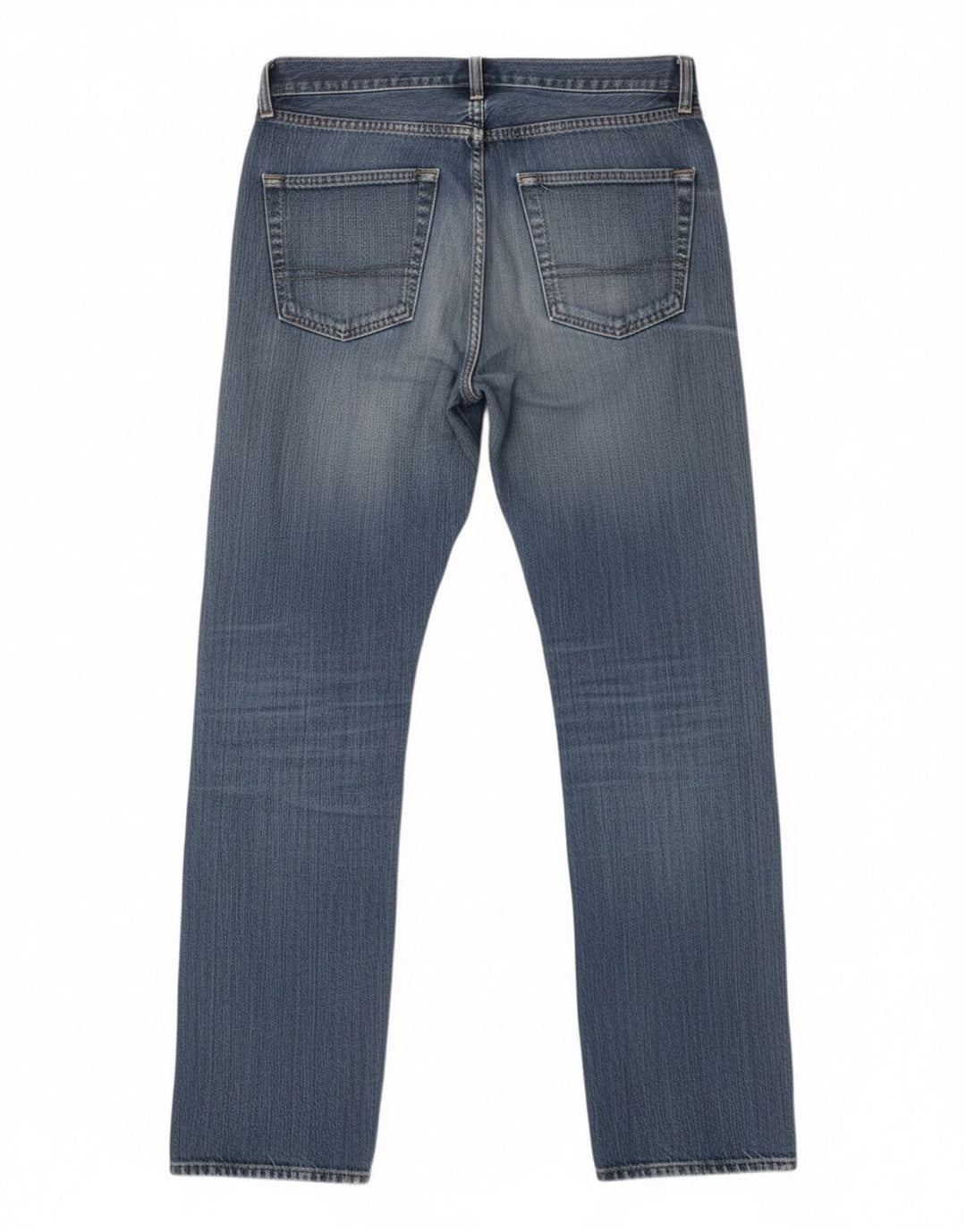 Мужские прямые джинсы Hugo Boss W33 L32, синий хлопок