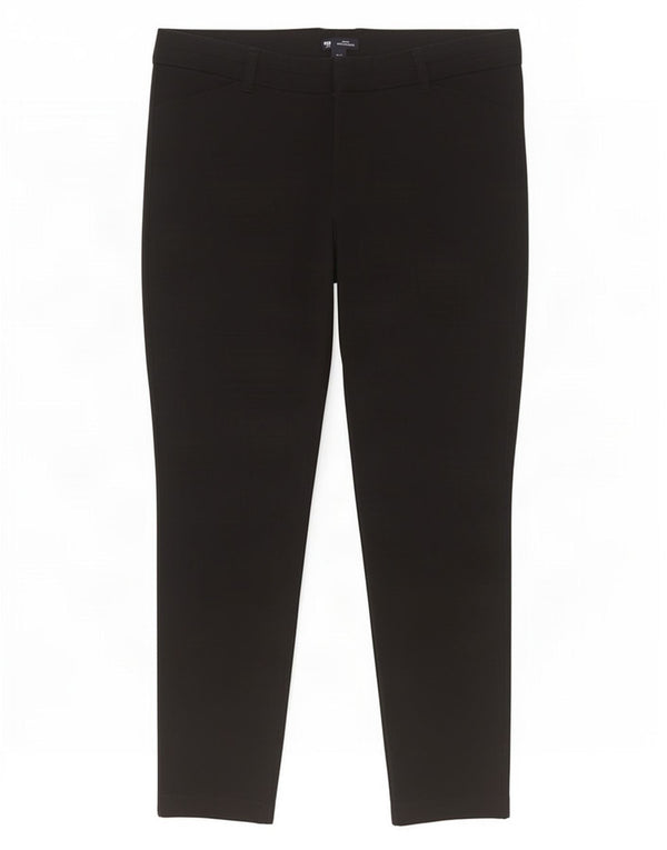 Женские узкие повседневные брюки Gap UK 18 XL W36 L28, черные хлопковые