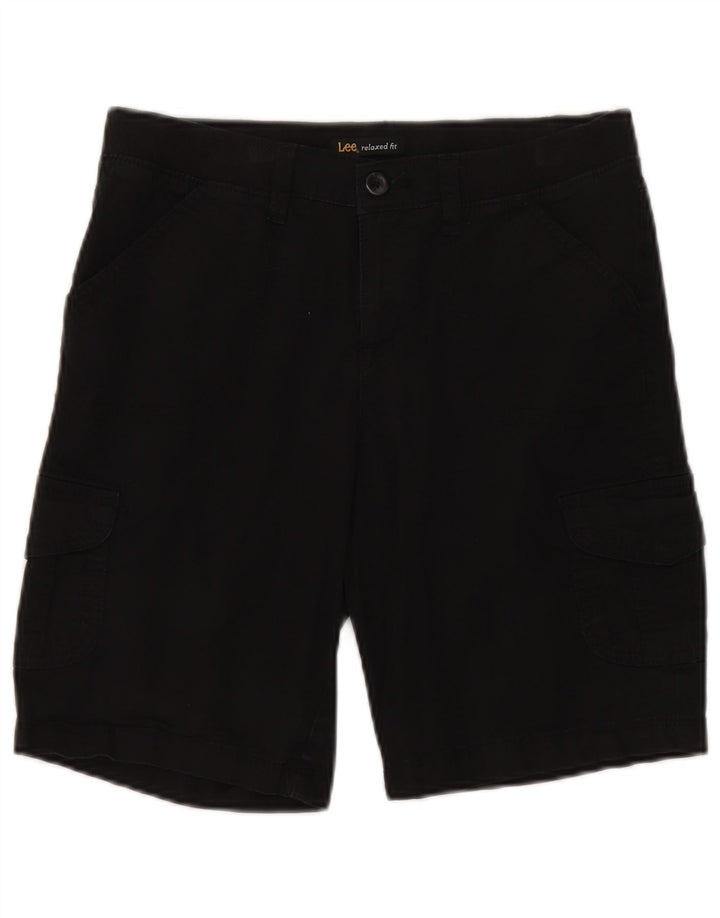 Женские шорты карго свободного кроя Lee US 8 Medium W30, черный хлопок