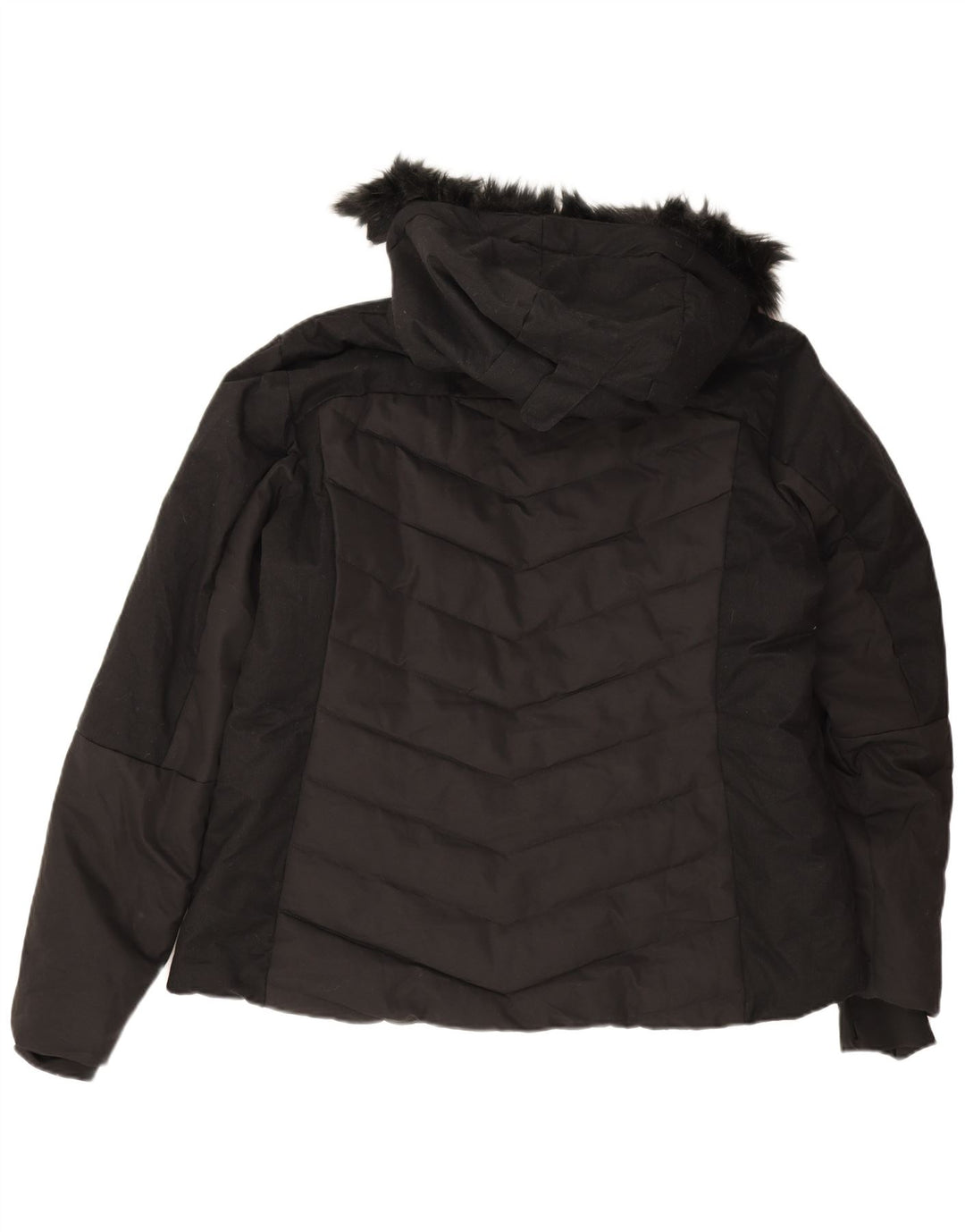 Женская утепленная куртка с капюшоном Mountain Warehouse UK 20 2XL, черный полиэстер