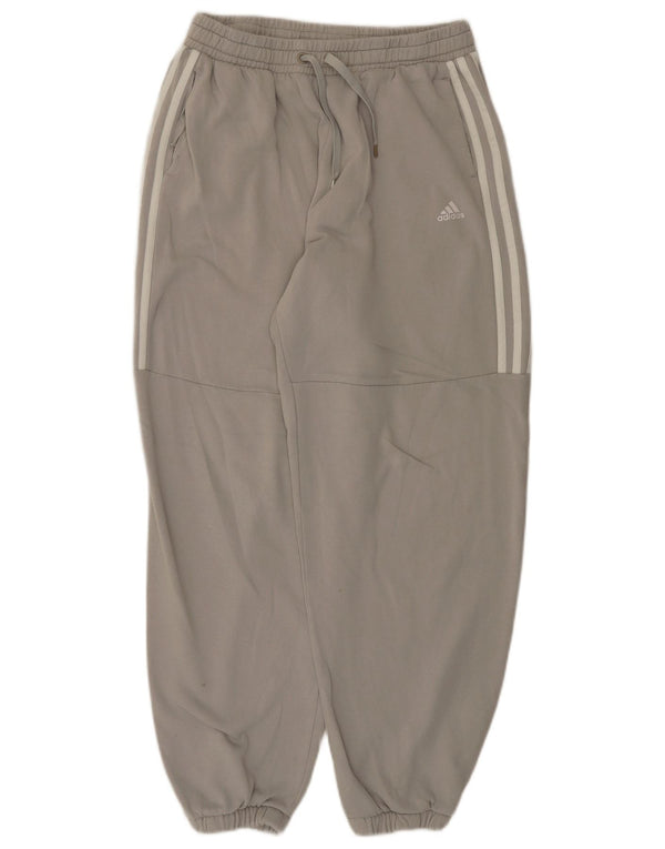 Женские спортивные брюки Adidas Joggers UK 16/18, большой серый хлопок