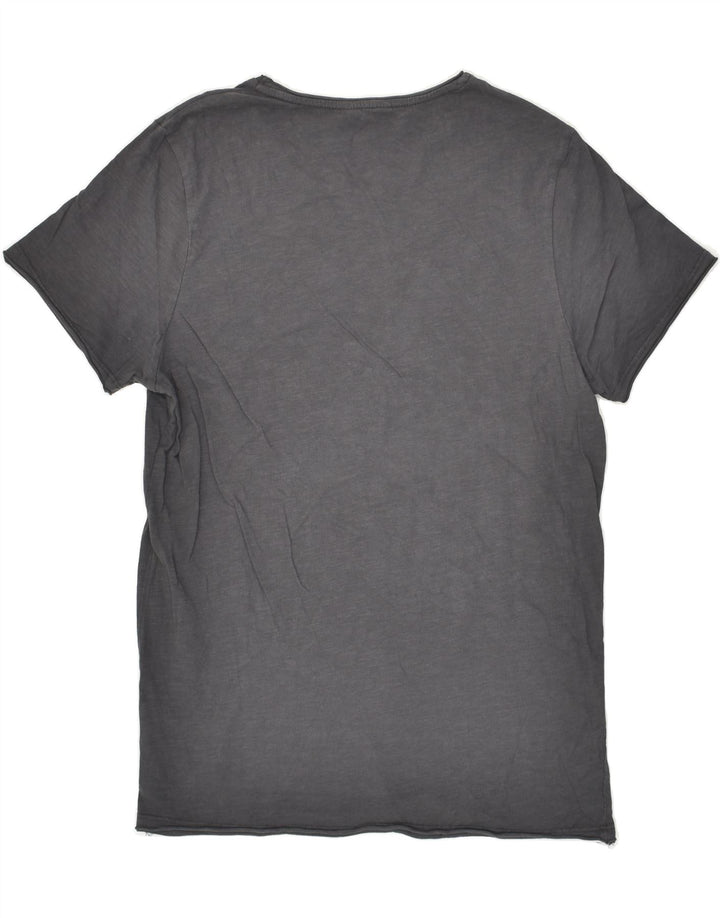 JACK & JONES Mens Graphic T-Shirt Top Small Grey Cotton | Vintage Jack & Jones | Thrift | Second-Hand Jack & Jones | Used Clothing | Messina Hembry 