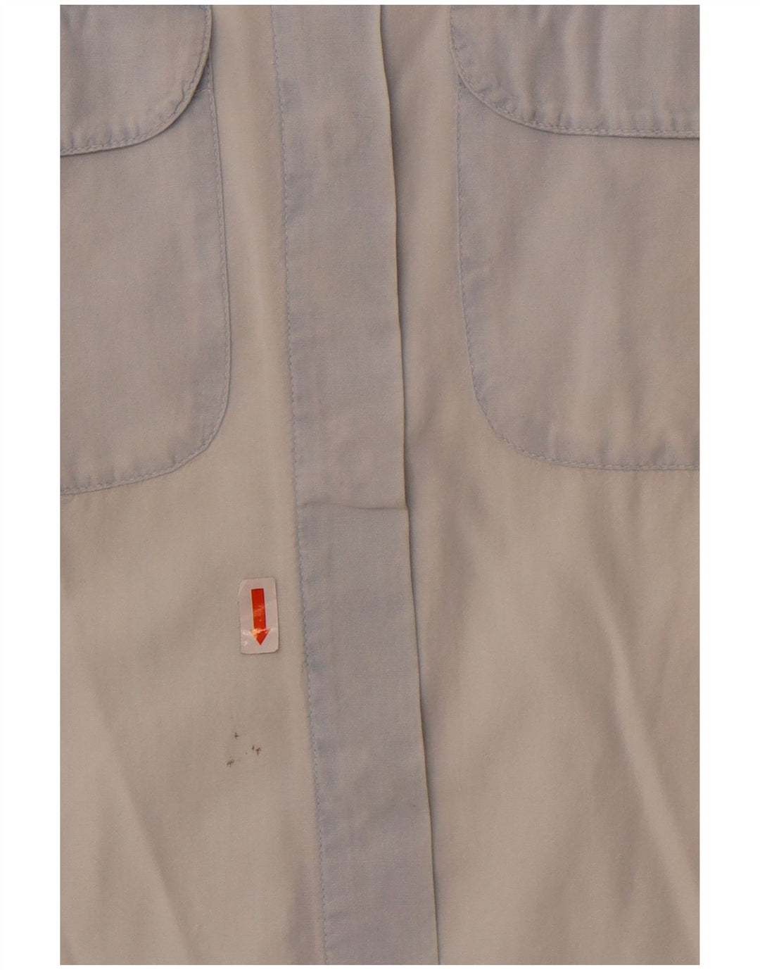 Женская рубашка без рукавов Armani Jeans UK 14, большой синий хлопок