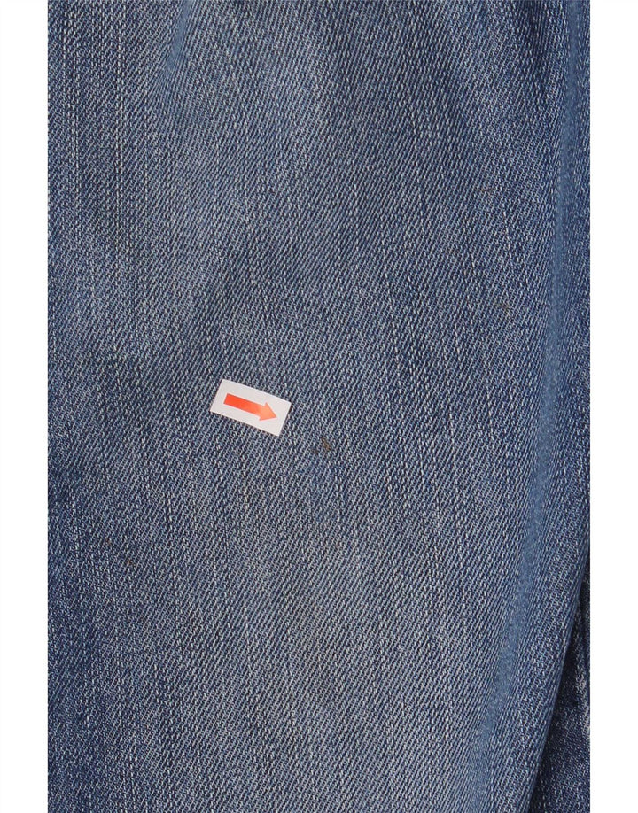 Мужские прямые джинсы Wrangler W34 L34, синий хлопок