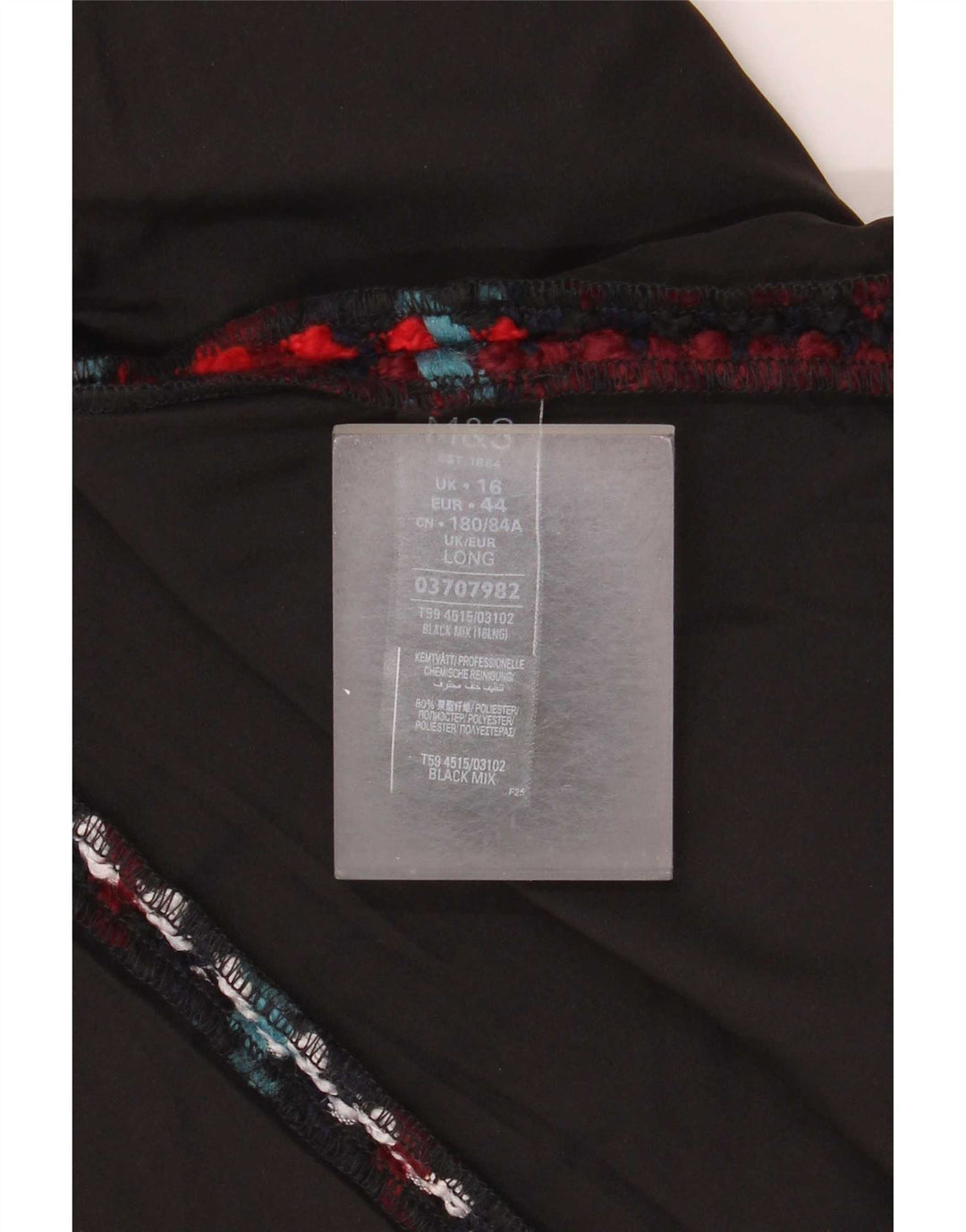 Женская мини-юбка Marks & Spencer UK 16, большая, W34, в разноцветную клетку