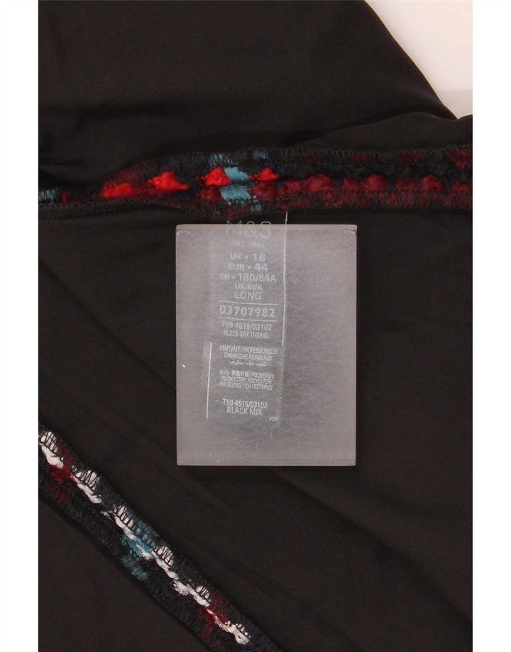 Женская мини-юбка Marks & Spencer UK 16, большая, W34, в разноцветную клетку