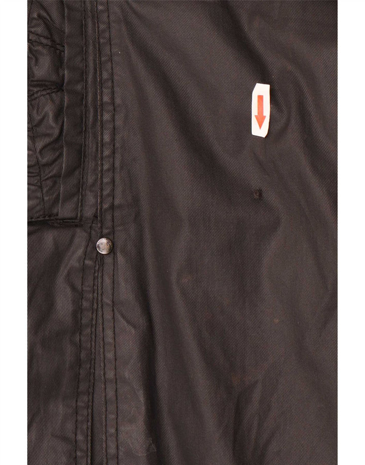 Женский тренч KHUJO UK 18 XL, черный полиэстер