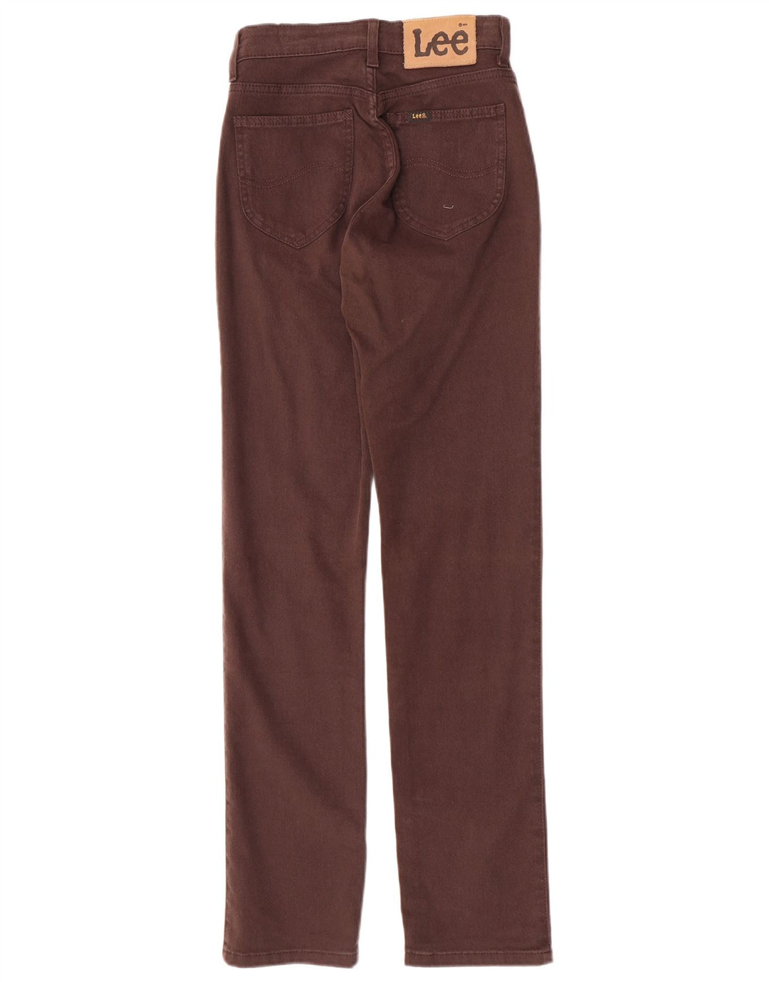 Женские прямые джинсы Lee W27 L31 коричневые, хлопок