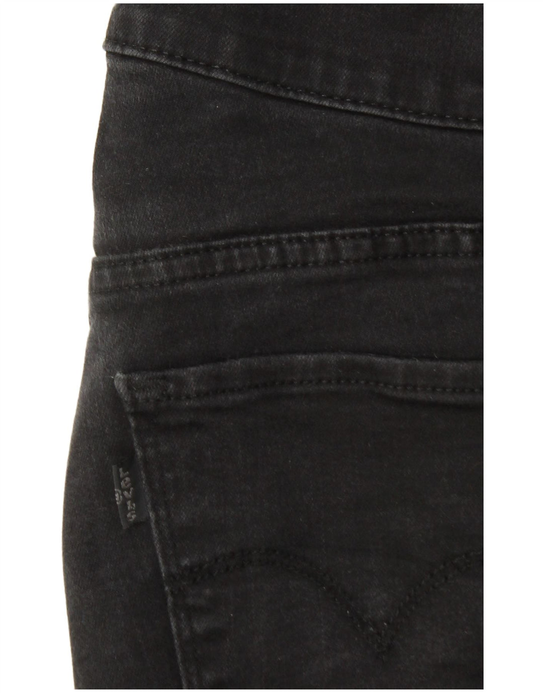 Женские прямые джинсы Levi's 314 Shaping W33 L30, черный хлопок