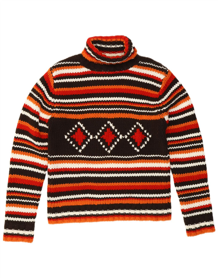 COLORS OF THE WORLD Женский джемпер с высоким воротником UK 18 XL Оранжевый