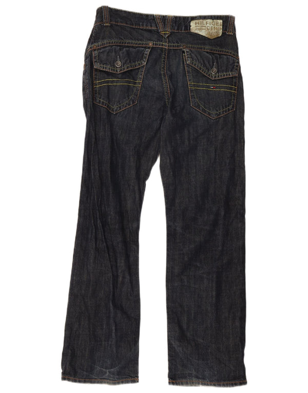Мужские прямые джинсы Tommy Hilfiger Gage W32 L32, синий хлопок