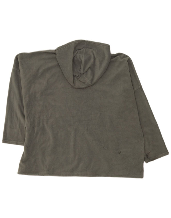 Женский флисовый джемпер с капюшоном Mountain Warehouse, Великобритания, 28, 6XL, хаки, полиэстер