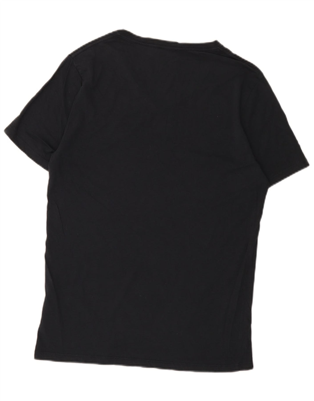 Мужская футболка Reiss Top Medium Black Cotton