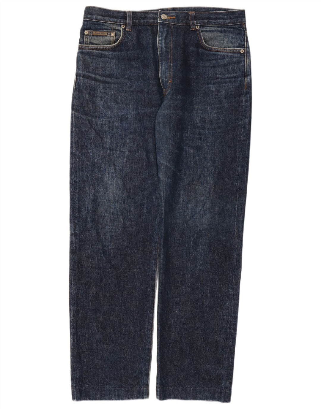 Мужские прямые джинсы Calvin Klein W33 L29, синий хлопок