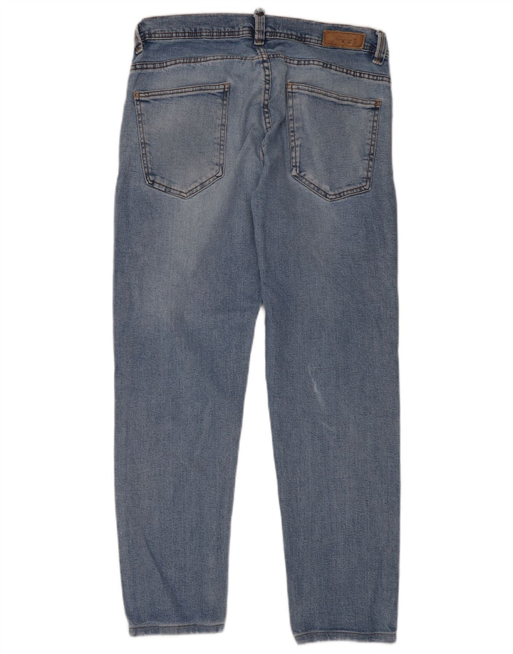 Мужские джинсы Zara Slim EU 44, большие W34 L30, синие